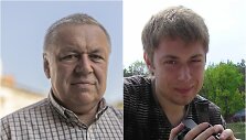 Petro Vihivskyi ir sūnus Valentinas