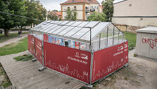 Nelegalus &bdquo;&scaron;iltnamis&ldquo; Vilniaus Bazilijonų skvere