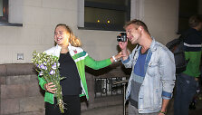 Rūta Meilutytė su broliu Mindaugu Meilučiu