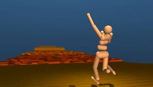 &bdquo;Google DeepMind&ldquo; virtualus robotas &ndash; Humanoidas