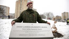 Juozo Luk&scaron;os-Daumanto skveras