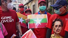 Protestai prie&scaron; perversmininkus Mianmare