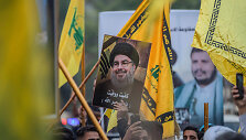 &bdquo;Hezbollah&ldquo; protestas Irake / MURTADHA RIDHA / AFP