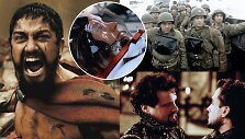 Kadrai i&scaron; filmų &bdquo;300&ldquo;, &bdquo;Apollo 13&ldquo;, &bdquo;Įsimylėjęs &Scaron;ekspyras&ldquo;, &bdquo;Gelbstint eilinį Rajaną&ldquo;