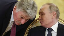 Dmitrijus Peskovas ir Vladimiras Putinas