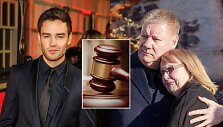 Liamas Payne'as ir jo tėvai Geoffas bei Karen