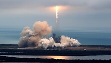 &bdquo;SpaceX Falcon 9&ldquo; raketos pakilimas Floridoje