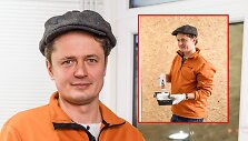Ąžuolas Žvagulis įsileido į naujos picerijos patalpas