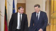 Saulius Skvernelis ir Algirdas Butkevičius