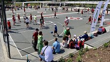 Vilniuje pristatytas atnaujintas Baltojo tilto sporto aik&scaron;tynas