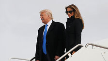 Donaldas Trumpas su žmona Melania
