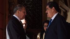 Sergejus Lavrovas ir Nicolasas Maduro