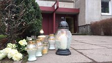 Laiptinės, kurioje gyveno nu&scaron;autas Remigijus Morkevičius, prieigos