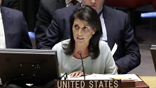 JAV ambasadorė JT Nikki Haley.