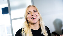 Rūtos Meilutytės ir plaukikų komandos pasitikimas Vilniaus oro uoste