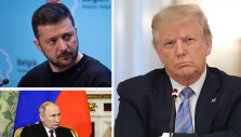 Volodymyras Zelenskis, Vladimiras Putinas, Donaldas Trumpas