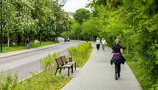 Baigta naujinti dar viena Neries krantinės atkarpa