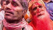 &bdquo;Holi&ldquo; &scaron;ventė Indijoje