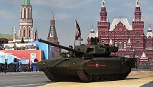 Tankas T-14 &bdquo;Armata&ldquo;. Karinis paradas Maskvos Raudonojoje aik&scaron;tėje