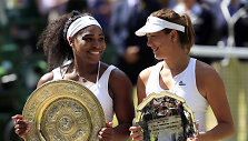 Serena Williams ir Garbine Muguruza