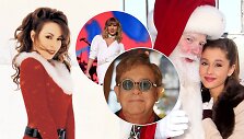 Mariah Carey, Taylor Swift, Ariana Grande, Eltonas Johnas