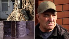 Kozača Lopanės miestelis Charkivo srityje, i&scaron;vaduotas i&scaron; Rusijos okupacijos