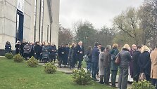 Lietingą antradienį Klaipėdoje į paskutinę kelionę i&scaron;lydimas prezidento Gitano Nausėdos tėvas Antanas Nausėda
