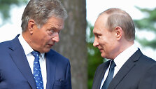 Sauli Niinisto ir Vladimiras Putinas
