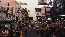 Turistų rajonas Khao San Road, Bankokas