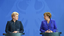 Dalia Grybauskaitė ir Angela Merkel