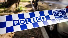 Policijos &bdquo;stop&ldquo; juosta Australijoje / DAVID GRAY / AFP