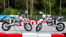 Elektriniai &bdquo;KTM Freeride E-SM&ldquo; motociklai