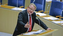 &Scaron;vedijos gynybos ministras Peteris Hultqvistas.