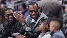 LeBronas Jamesas su sūnumis