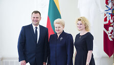 Mindaugas Bilius ir Dalia Grybauskaitė