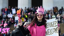 Demonstracija už moterų teises Va&scaron;ingtone