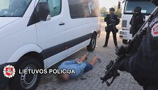 Per stambią pareigūnų operaciją sulaikyta i&scaron; viso 18 įtariamųjų Lietuvoje, Airijoje ir Didžiojoje Britanijoje