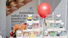 Lietuvos autizmo asociacijos &bdquo;Lietaus vaikai&ldquo; akcija Kaziuko mugėje
