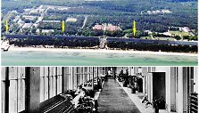 Prora &ndash; buvęs nacių kurortas; ir Netley ligoninė Anglijoje