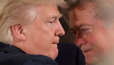 S.Bannonas ir D.Trumpas