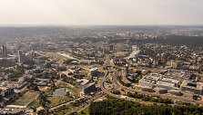 Nacionalinio stadiono statybų ir griovimo eiga