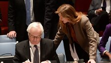 Vitalijus Čurkinas ir Samantha Power