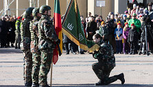 Lietuvos &scaron;aulių sąjungos narių priesaikos ceremonija