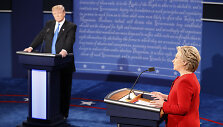 Donaldas Trumpas ir Hillary Clinton