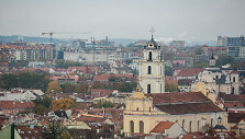Vilniaus panorama nuo Trijų kryžių kalno