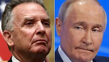 S. Witkoffas ir V. Putinas / EVELYN HOCKSTEIN MAXIM SHEMETOV / AFP