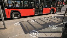 Autobusų stotelė Vilniuje