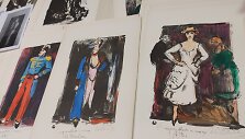 &bdquo;Opera už tris skatikus&ldquo; litografijų fragmentai
