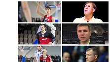 A.Marčiulionis (kairėje) vir&scaron;uje, D.Sirvydis (kairėje viduryje), T.Pačėsas (kairėje apačioje)  seka tėvų pėdomis.