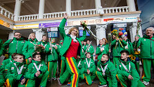 Specialiosios olimpiados dalyvių sutiktuvės